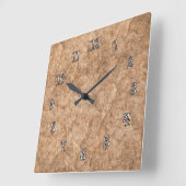 Stone look Kitchen Wall-klokken Vierkante Klok (Hoek)