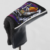 Stone Magnet Golfheadcover (3/4 voorkant)