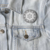 Stone Mandala Ronde Button 5,7 Cm (In situ)