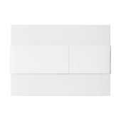 Stone Marble Agate Invitation Belly Band Uitnodigingen Wikkel (Achterkant Voorbeeld)