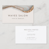 Stone Marble Agate Visitekaartje (Voorkant / Achterkant)