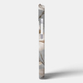 Stone Marble Design - Bloemen Case-Mate iPhone Case (Achterkant / Links)