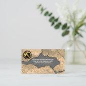 Stone Masonry Brick Laying Construction Handyman Visitekaartje (Staand voorkant)