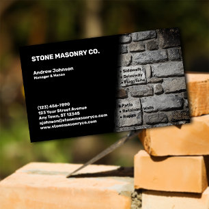 Stone Masonry Company Visitekaartje