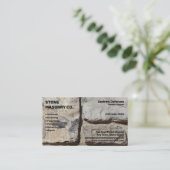 Stone Masonry Company Visitekaartje (Staand voorkant)