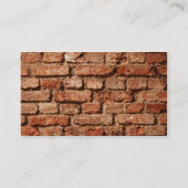 Stone Masonry visitekaartjes (Achterkant)