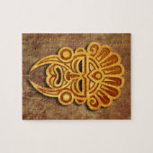 Stone Mayan Mask Legpuzzel (Horizontaal)