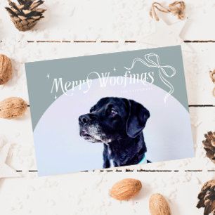 Stone Merry Woofmas Dog Christmas Holiday Kaart
