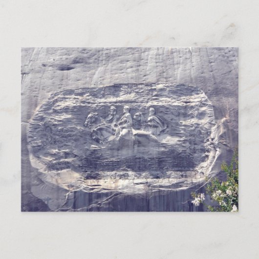 Stone Mountain Carving, Stone Mountain Georgia 1 Briefkaart (Voorkant)