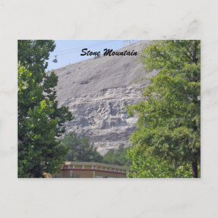 Stone Mountain Carving, Stone Mountain Georgia Briefkaart