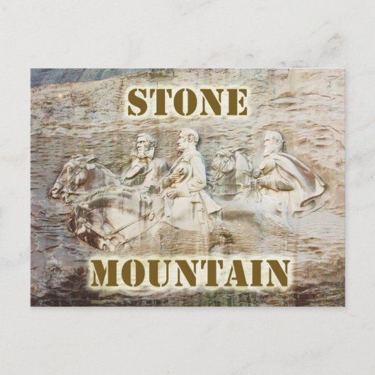 Stone Mountain, Georgia Briefkaart (Voorkant)