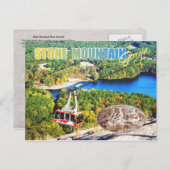 Stone Mountain Park, Georgia Briefkaart (Voorkant / Achterkant)