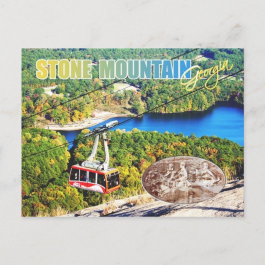 Stone Mountain Park, Georgia Briefkaart (Voorkant)