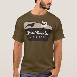 Stone Mountain State Park North Olina Welkomstbord T-shirt