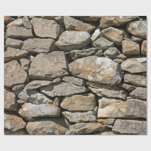 Stone muur cadeaupapier (Vlak)