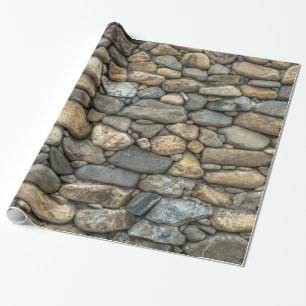 Stone muur cadeaupapier