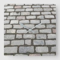 Stone Pathway Gray Cobblestone Street Sidewalk