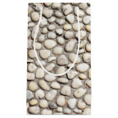 Stone Pebble Pathway Walkway Sidewalk Rocks Klein Cadeauzakje (Voorkant)