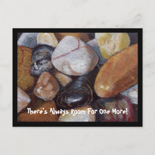 STONE PILE ART INVITATION BRIEFKAART