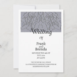 Stone Roos Invitation Kaart