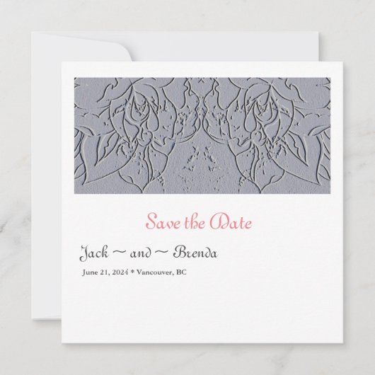 Stone Roos Sla de datum op Save The Date (Voorkant)