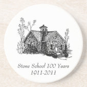 Stone School 100 jaar Onderzetter (Voorkant)