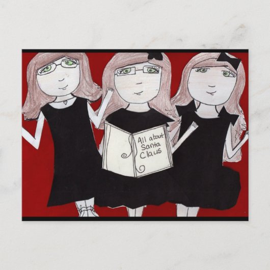 Stone Sister Christmas Feestdagenkaart (Voorkant)