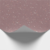 Stone Terrazzo Pattern Cadeaupapier (Hoek)