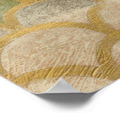 Stone Tile Design van Chariklia Zarris Poster (Hoek)