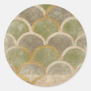 Stone Tile Design van Chariklia Zarris Ronde Sticker