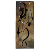Stone Tile Dragon Wijn Cadeautas (Achterkant)