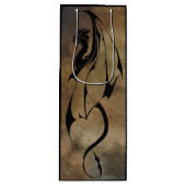 Stone Tile Dragon Wijn Cadeautas (Voorkant)
