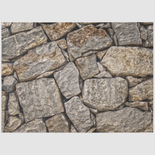 Stone Wall 2 Background 20x30 Decoupage Tissue Tissuepapier (Voorkant)