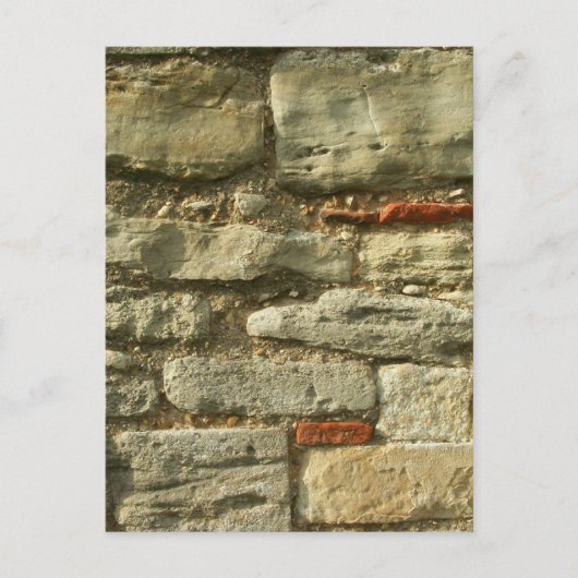 Stone Wall Afbeelding. Briefkaart (Voorkant)