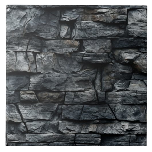 Stone Wall Illusion Tegeltje (Voorkant)