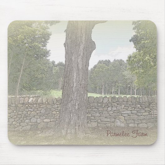 Stone Wall Mousepad Muismat (Voorkant)