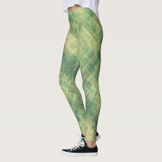 Stone Wall - Power Yoga Leggings (Links)