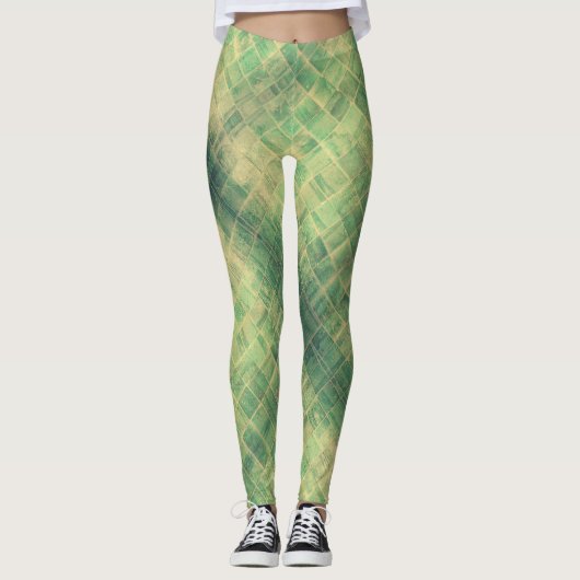 Stone Wall - Power Yoga Leggings (Voorkant)
