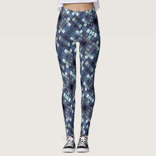 Stone Wall - Power Yoga Leggings (Voorkant)