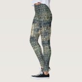 Stone Wall - Power Yoga Leggings (Links)