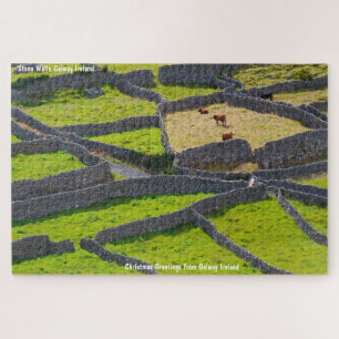 Stone Walls Galway Ireland. Jigzaag Puzzle Legpuzzel