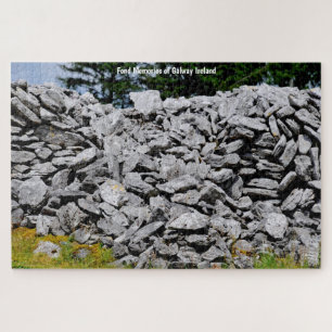 Stone Walls Inisheer Aran Islands Galway Ireland. Legpuzzel