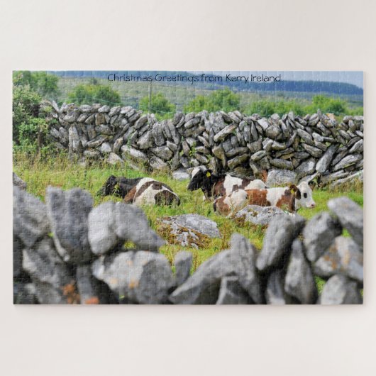 Stone Walls of Kerry. Jigzaag Puzzle Legpuzzel (Horizontaal)