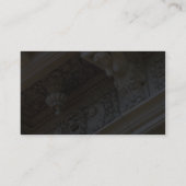 Stone work on building visitekaartje (Achterkant)