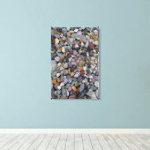 Stonebeach by Johannes Stötter Canvas Afdruk (Insitu (Houten vloer))