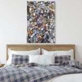 Stonebeach by Johannes Stötter Canvas Afdruk (Insitu (Slaapkamer))