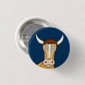 Stoned Cow Ronde Button 3,2 Cm (Voorkant /achterkant)