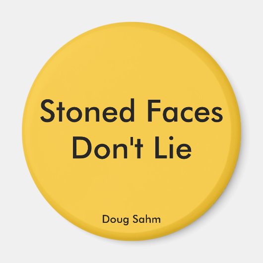 Stoned Faces Magnet Magneet (Voorkant)