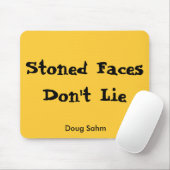 Stoned Faces Mousepad Muismat (Met muis)