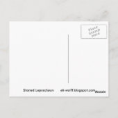 Stoned Leprachaun Briefkaart (Achterkant)